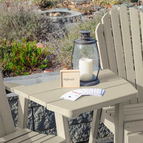 Highwood EcoFriendly Adirondack TeteaTete Connecting Table