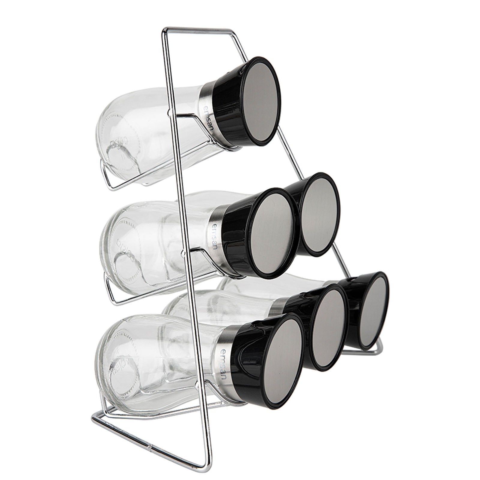 Emsan Punica 7 Piece Triangle Spice Rack / Spice Set 10212060035 153.03.07.8307