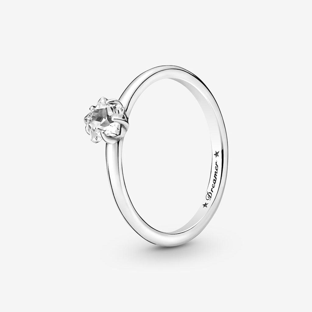 PANDORA  Celestial Sparkling Star Solitaire Ring