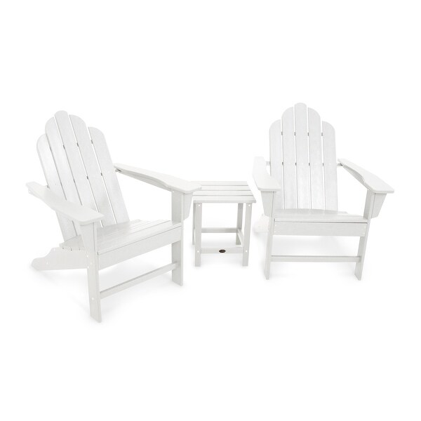 POLYWOOD Long Island Adirondack Chair 3Piece Set