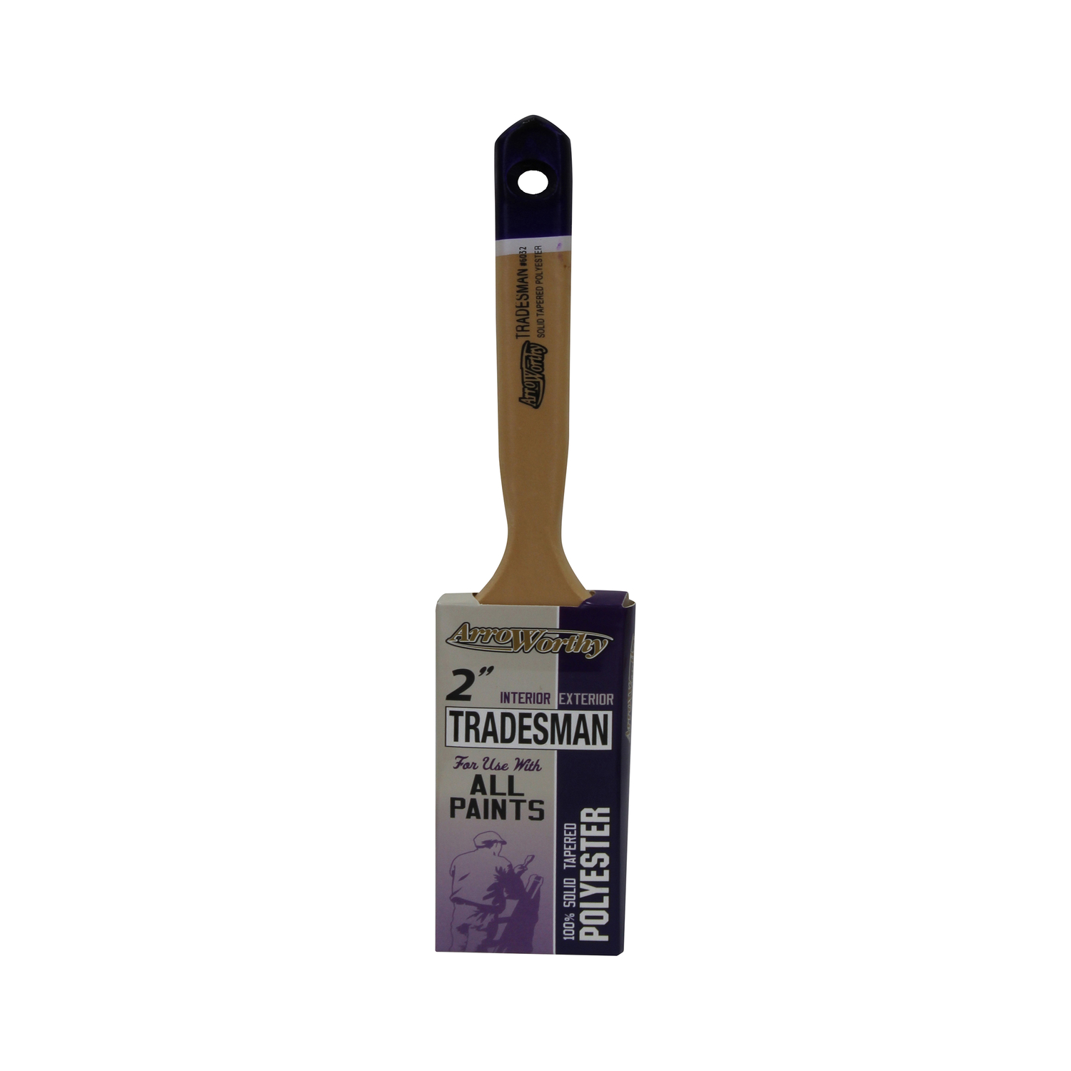 Arroworthy Tradesman 2 in. Flat Paint Brush