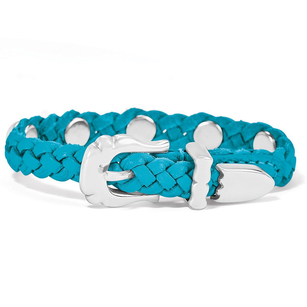 Brighton  Daisy Bandit Bracelet in Cerulean