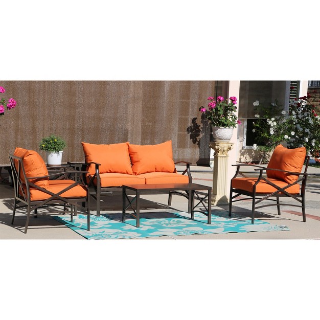 Saint Birch 5 piece Outdoor Conversation Set