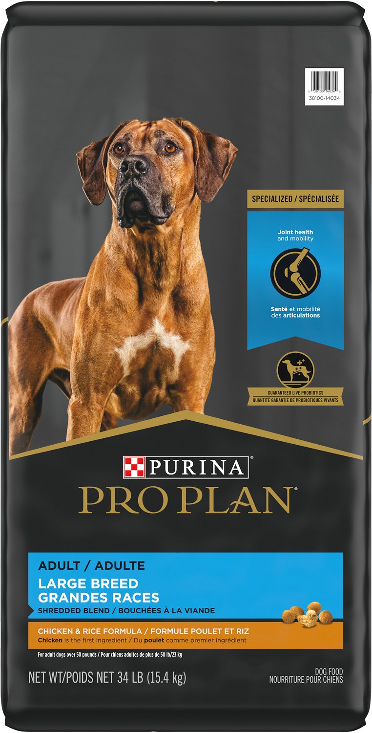 Purina Pro Plan - Large Breed， Adult Dog Chicken Recipe Dry Dog Food