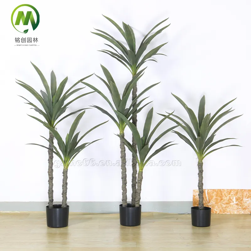 Artificial plant dracaena sanderiena tree faux green plants dragon blood tree garden supplies for decoration