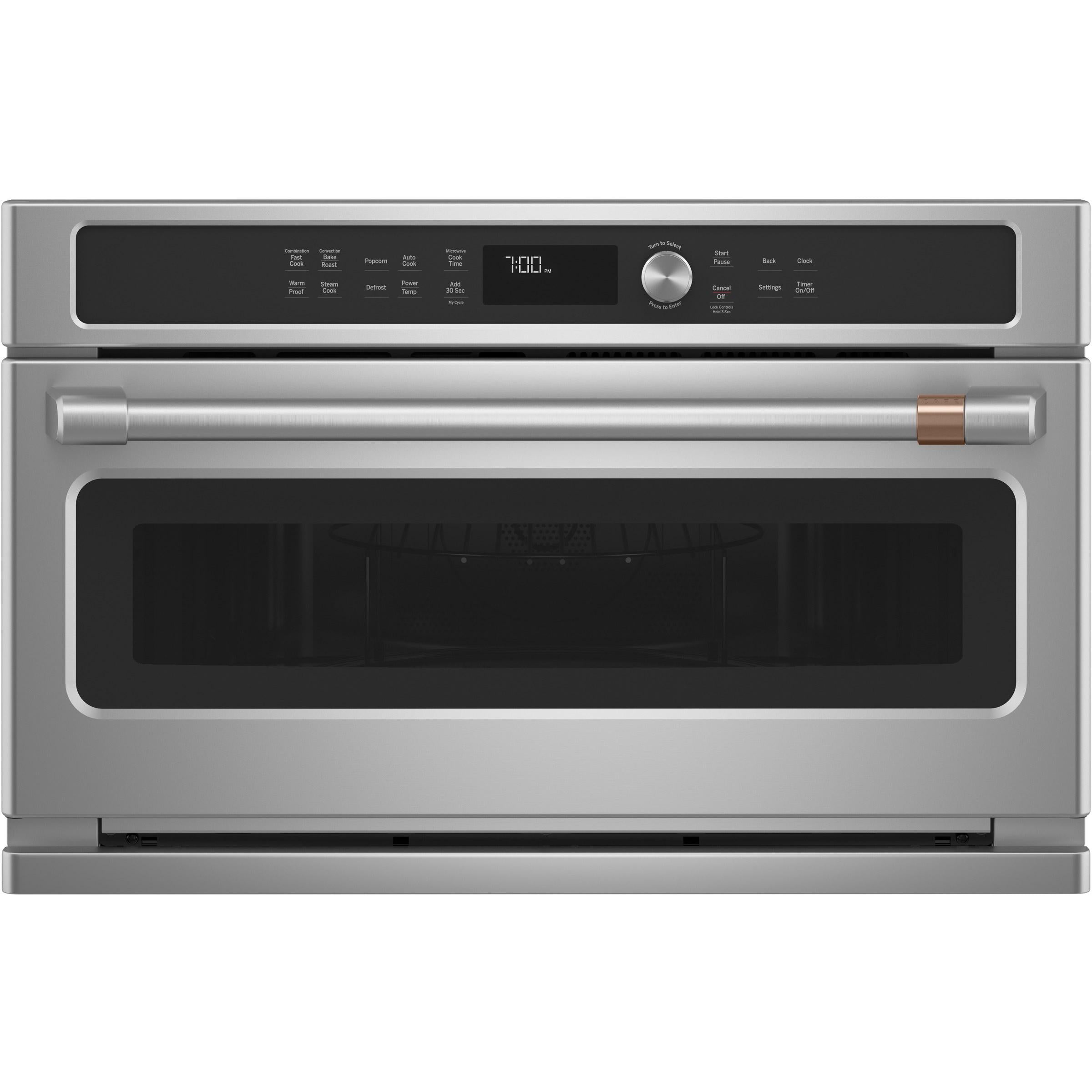 Café 30-inch, 1.7 cu. ft. Built-In Microwave Oven with Convection CWB713P2NS1