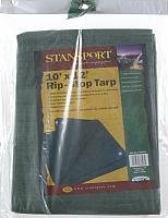 Stansport Rip Stop Tarp 10 FT X 12 FT Green, T-1012-P