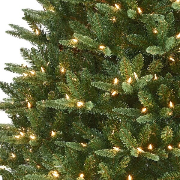 Puleo International 12 ft. PreLit Monroe Fir Artificial Christmas Tree