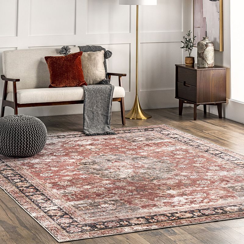 nuLOOM Emelina Traditional Persian Area Rug