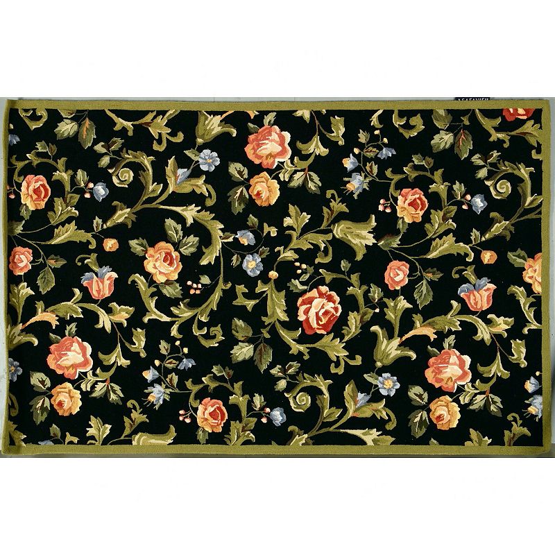 Safavieh Chelsea Floral Orchards Framed Wool Rug