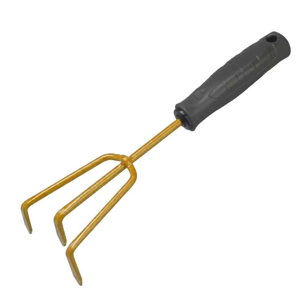 Customized Packing  Household OEM High Quality Manufacturers Outdoor Wooden Handle Mini Rake Garden Tools