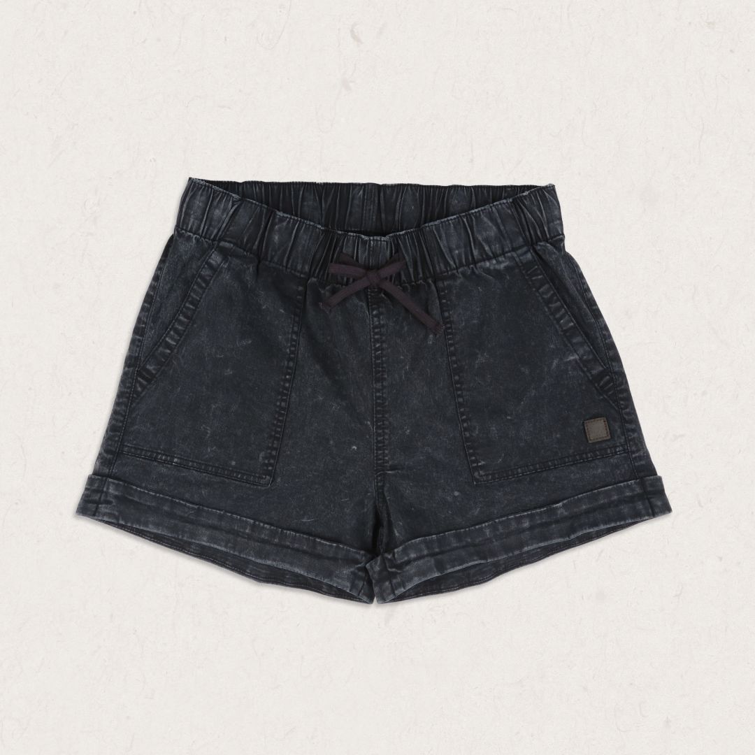 Carriso Organic Cotton Shorts - Black