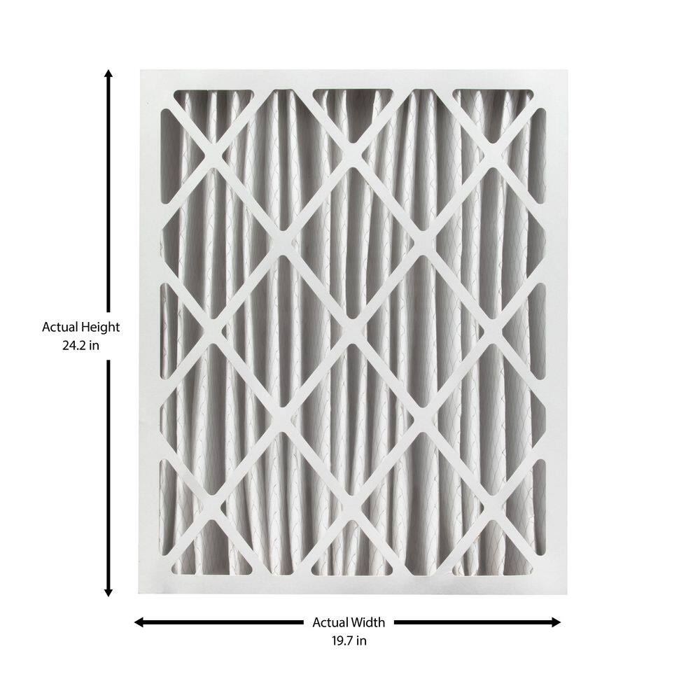 HDX 20 in. x 25 in. x 6 in. AprilAireSpace-Guard Replacement Pleated Air Filter (With Frame) FPR 7 HDX-A201BOX11-2