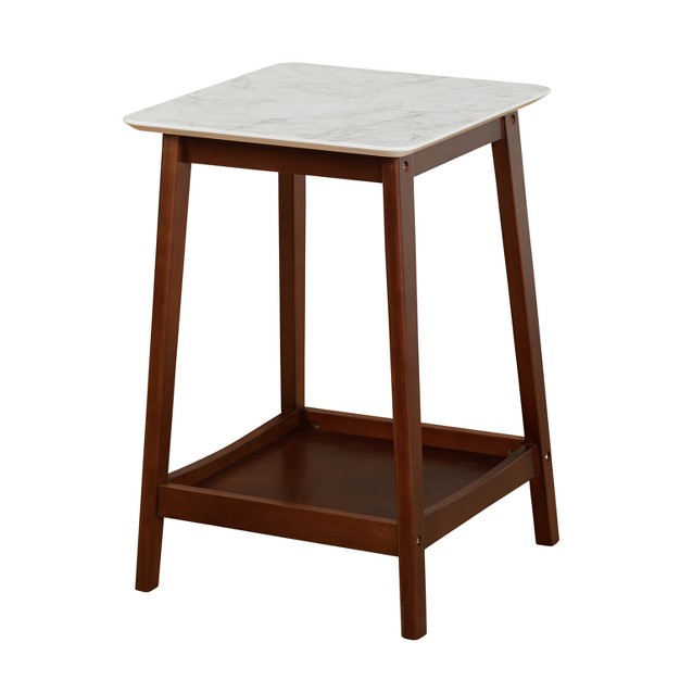 Jhovies End Table Walnut Buylateral