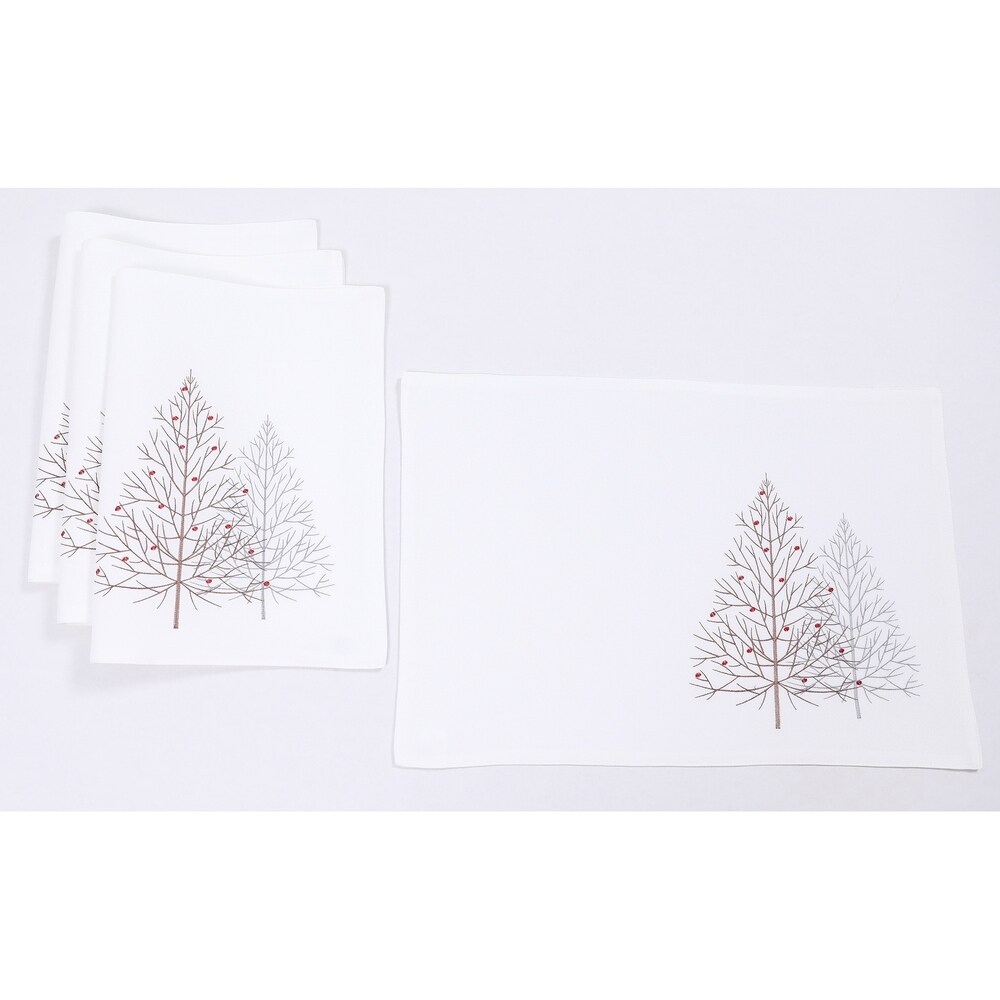 Festive Trees Christmas Placemats 14\