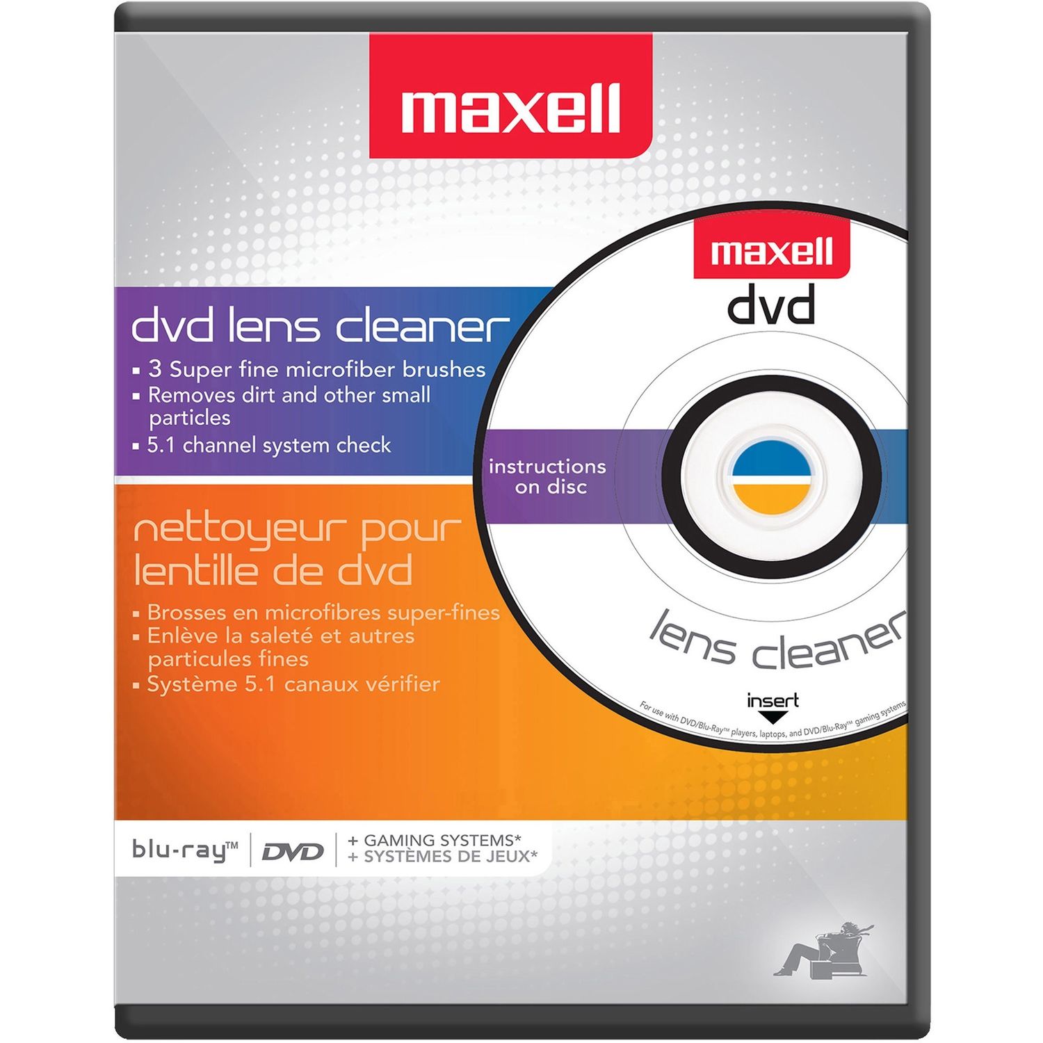 DVD-LC DVD Lens Cleaner by Maxell MAX190059