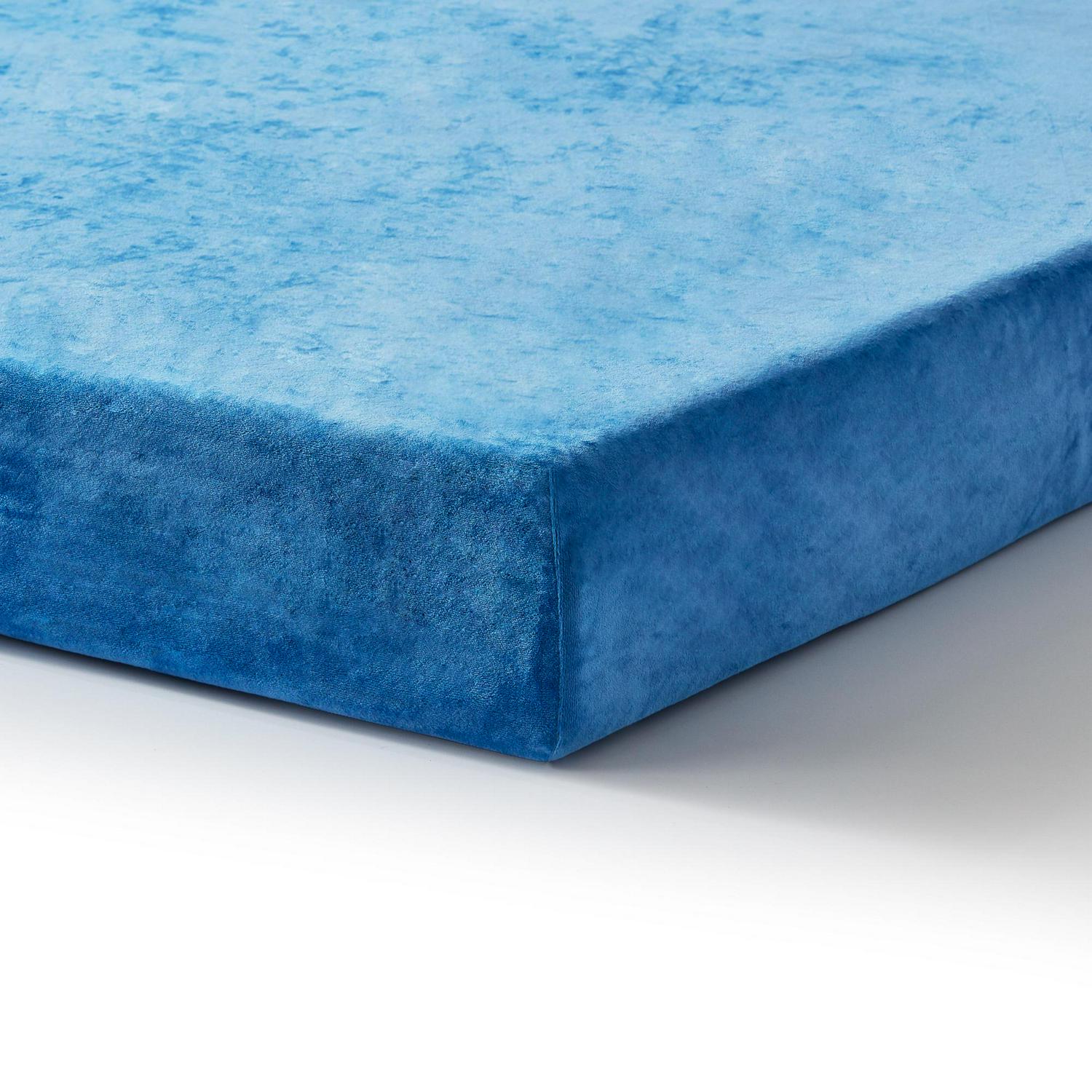 Rest Haven 6 Waterproof Gel Memory Foam Kids Mattress， Twin， Blue