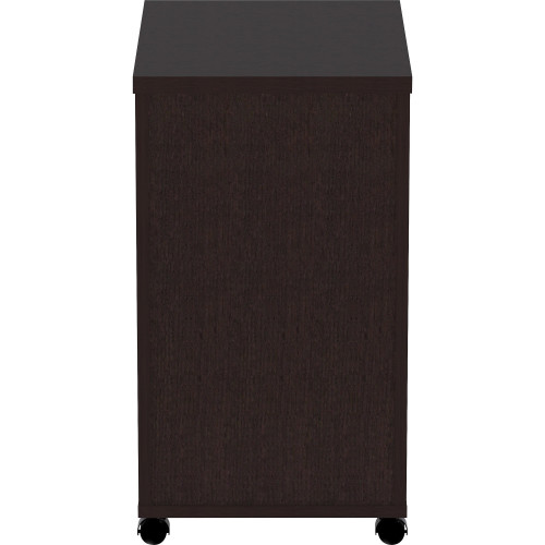 Lorell Essentials Espresso Laminate Pedestal (18219)