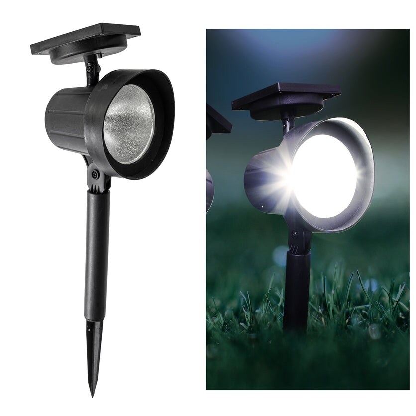 2 Pack Solar Spot Light  15 Lumen