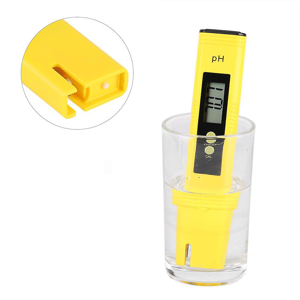 Protable Lcd Digital Ph Meter Pen Aquarium Pool Water Wine Tester Tool