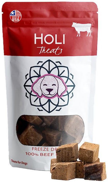 HOLI Beef Liver Grain-Free Freeze-Dried Dog Treats