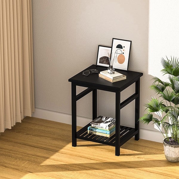 Bamboo End Table