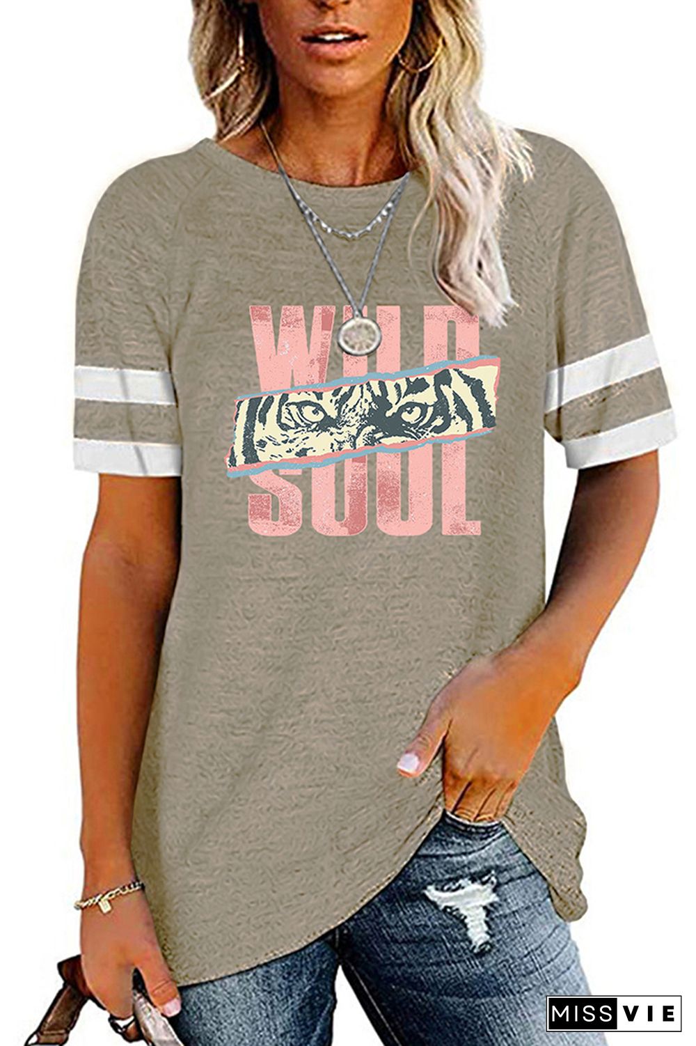 Wild Soul Graphicay Tee Wholesale