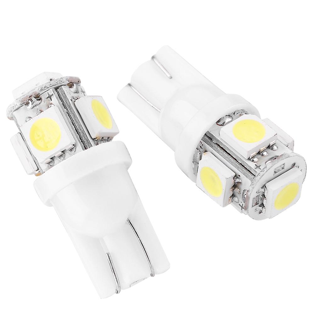 1pc 5smd 5050 Chipset Led Car Light Bulbs White For W5w 2825 158 192 168 194