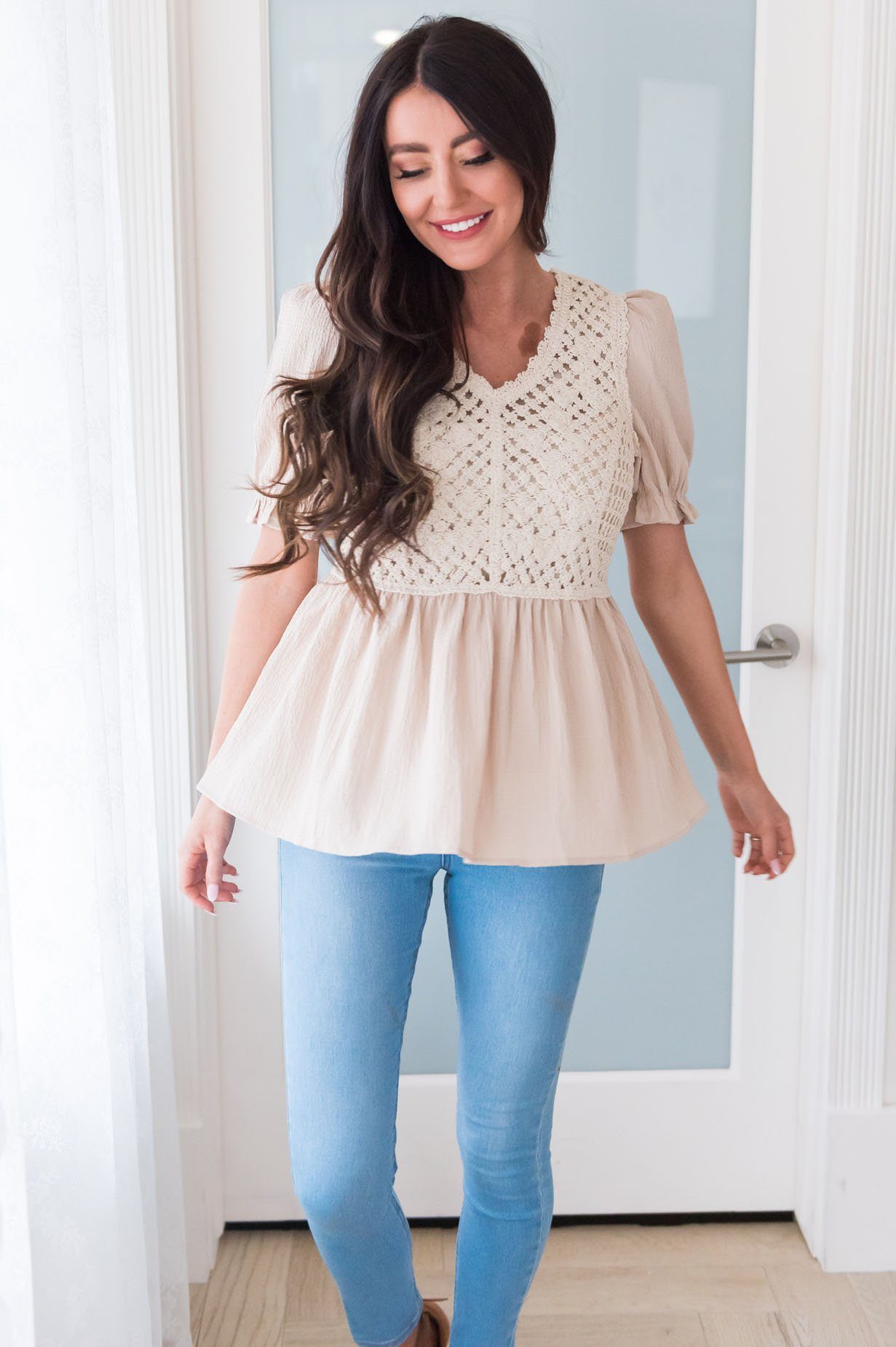 Boardwalk Beauty Modest Top