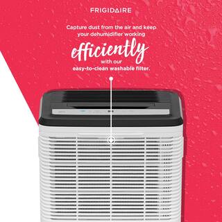 Frigidaire High Humidity 50-Pint Capacity Dehumidifier with Built-in Pump FFAP5033W1