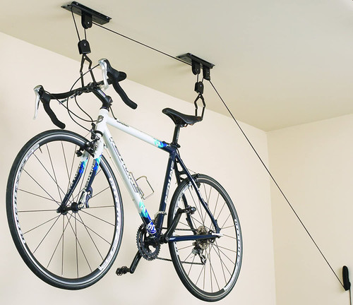 CargoLoc 32515 Ceiling Mount Bike Lift， Black