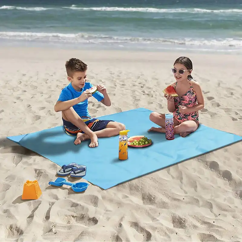 Beach Blanket Waterproof Sand proof  Picnic Blankets Waterproof Foldable  Travel Picnic Blanket for Hiking