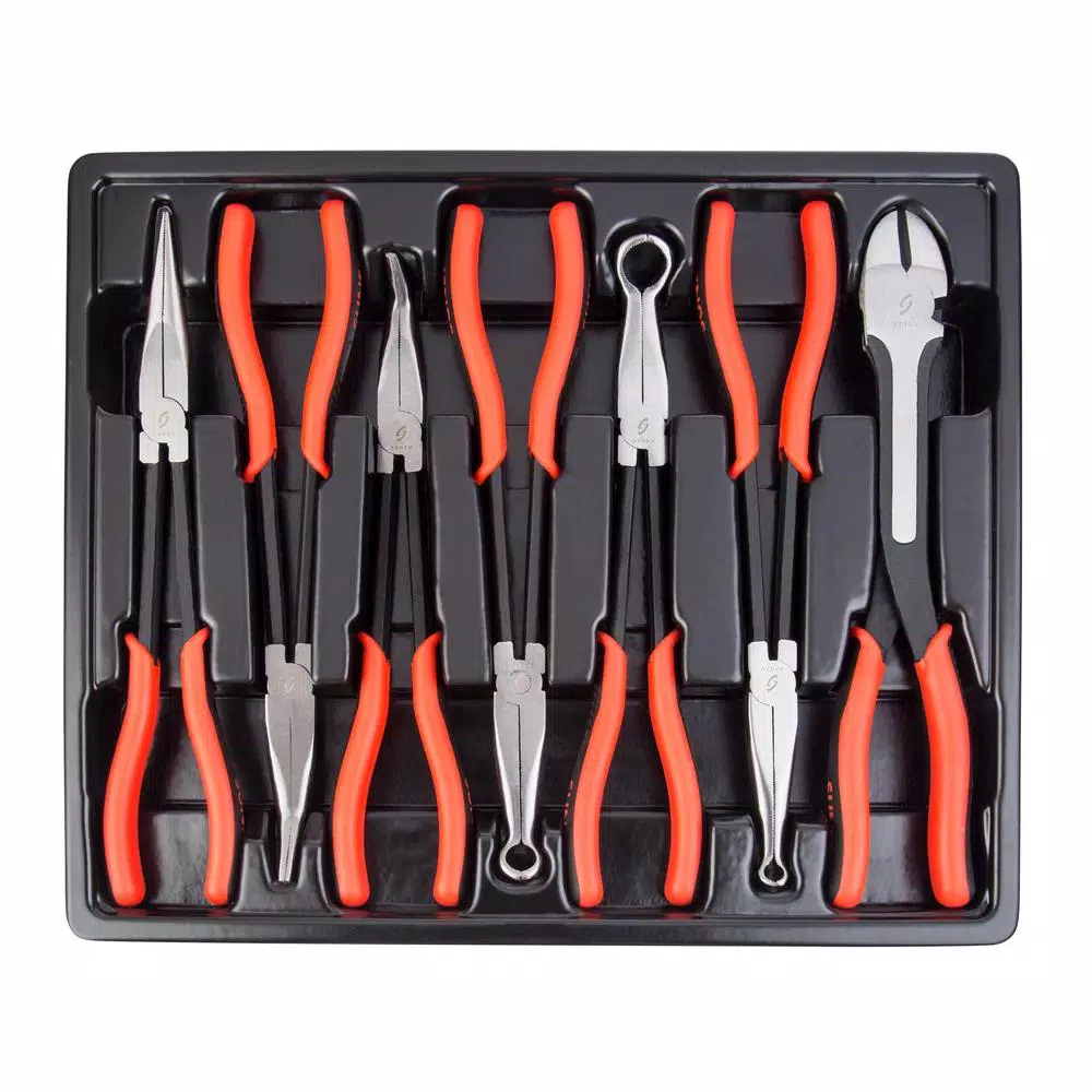 SUNEX TOOLS Long Reach Pliers Set (7-Piece) and#8211; XDC Depot