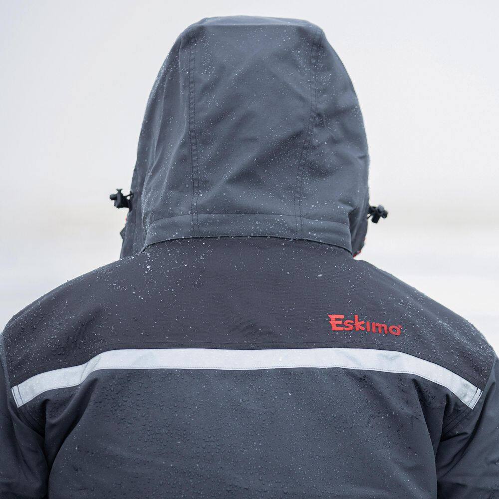 Eskimo Roughneck Ice Fishing Jacket Men's Forged Iron 3X-Large 340520025411