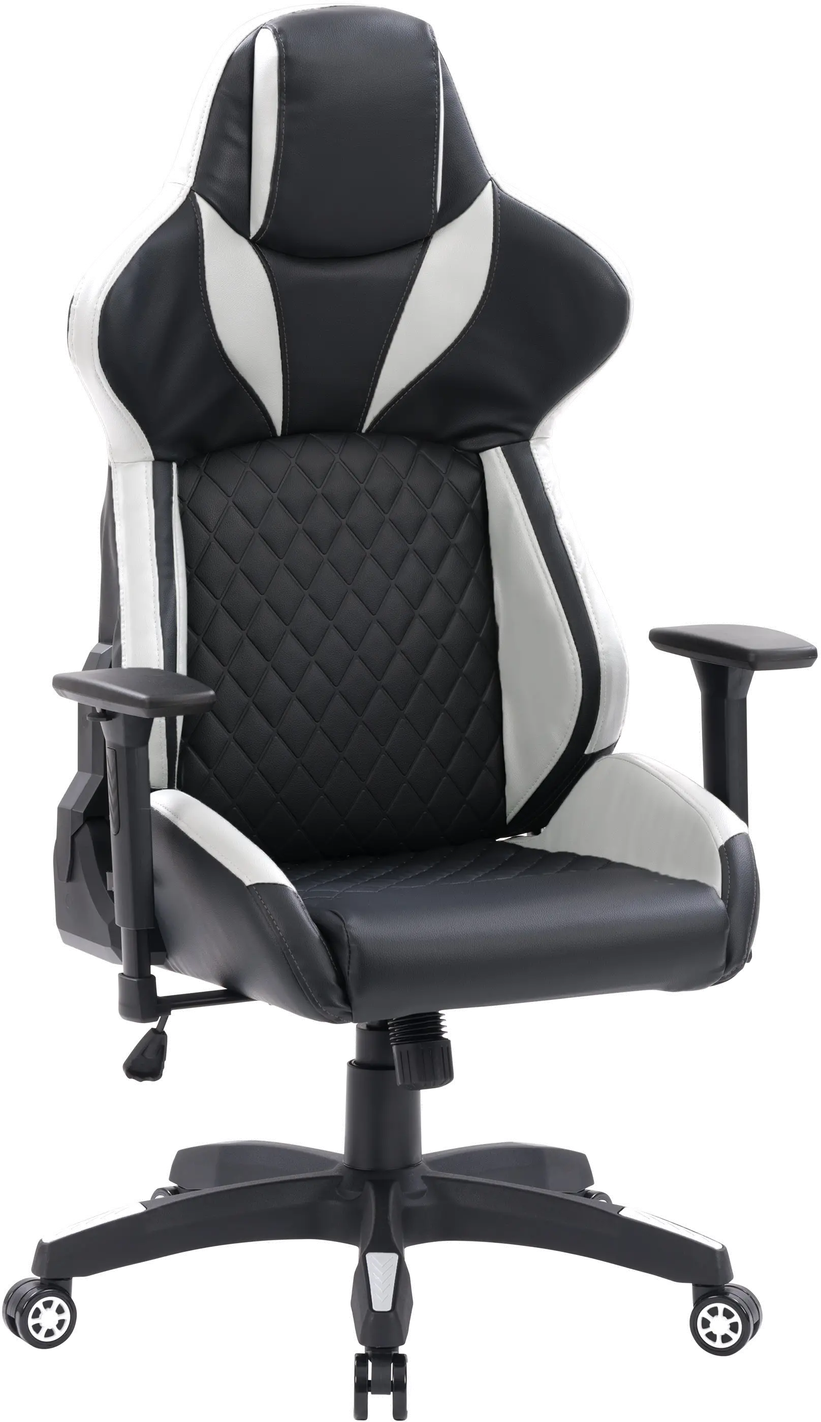 Nightshade Black and White Gaming Chair