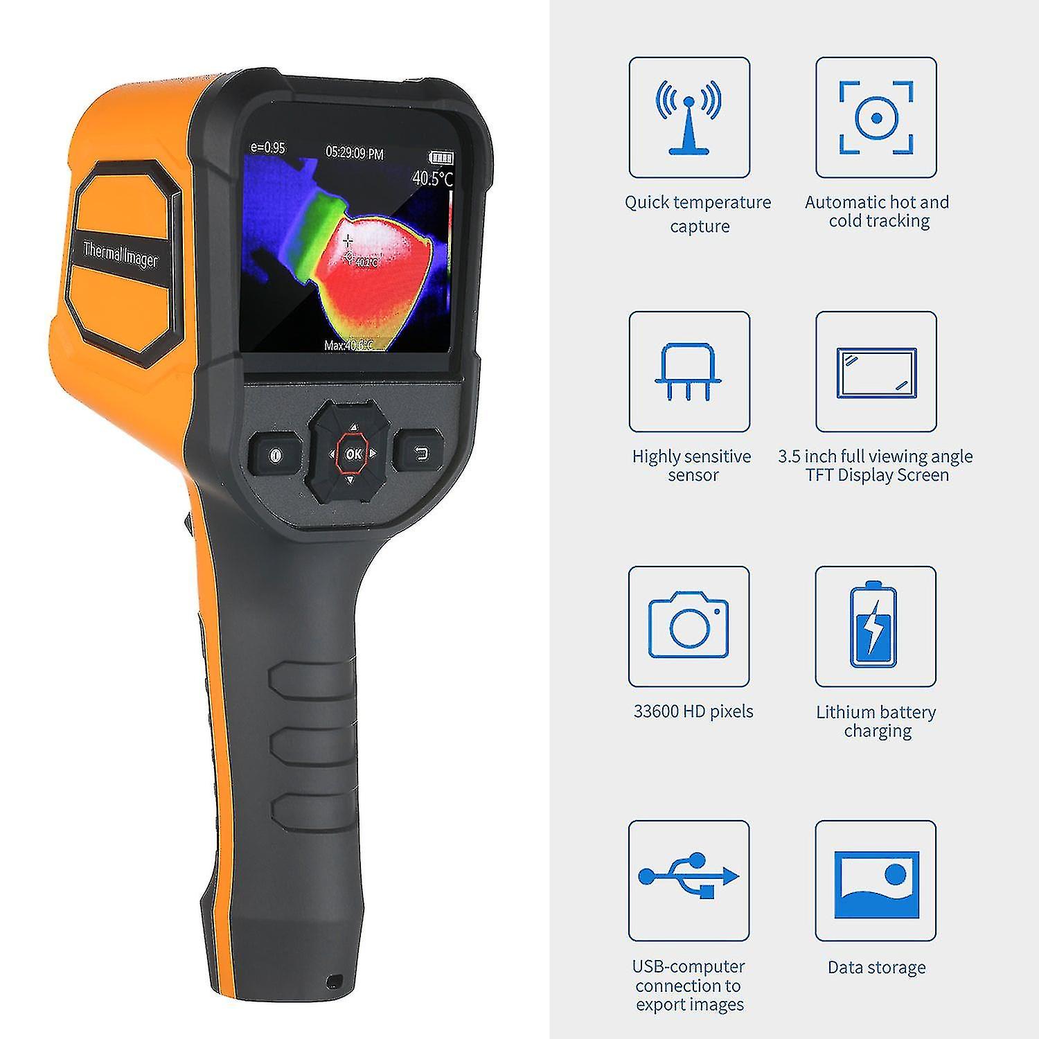 Thermal Imager Infrared Thermal Imaging Camera Handheld Industrial Infrared Camera Thermographic Camera -20~330(-4~626)