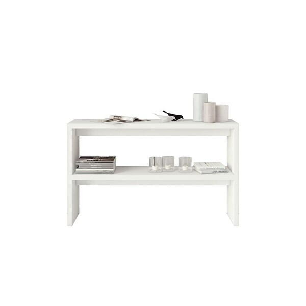 Midtown Concept Console Table with Storage 1-Shelf Sofa Table Modern Entryway Table