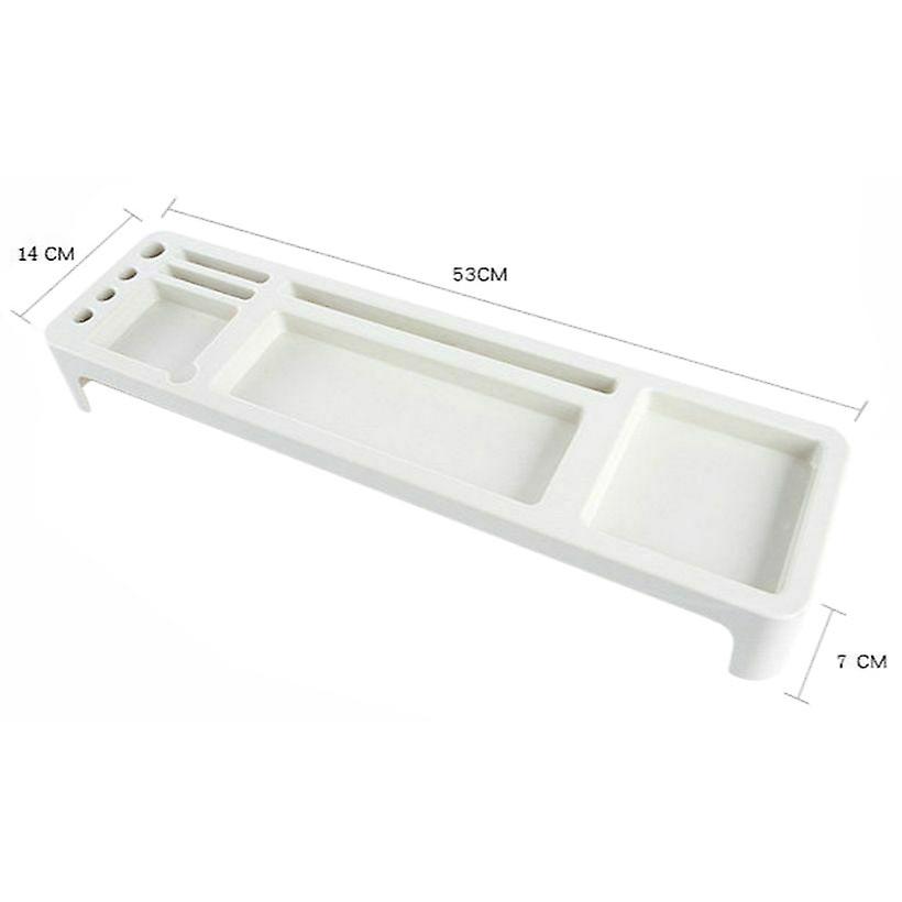 Desktop Organizer， 53 x 14 cm-White