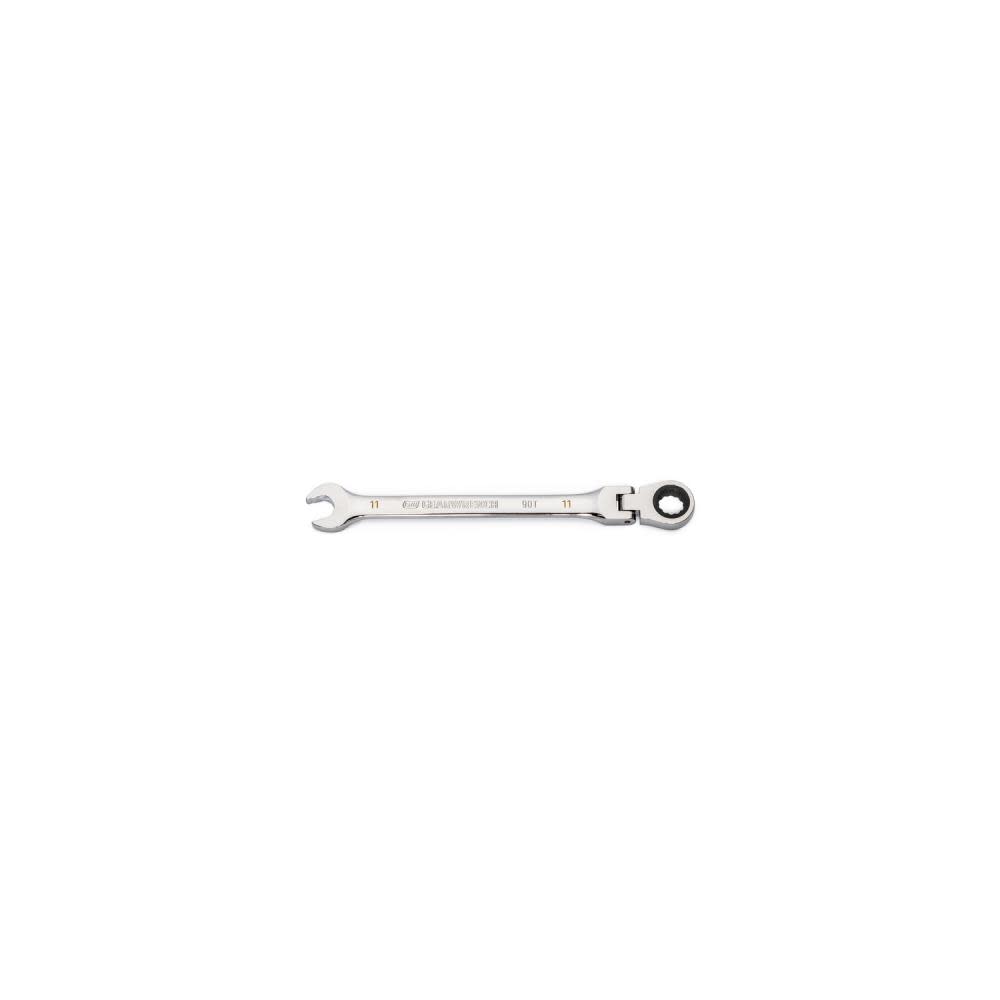 GEARWRENCH 11mm 90T 12 Point Flex Head Ratcheting Combination Wrench 86711 from GEARWRENCH