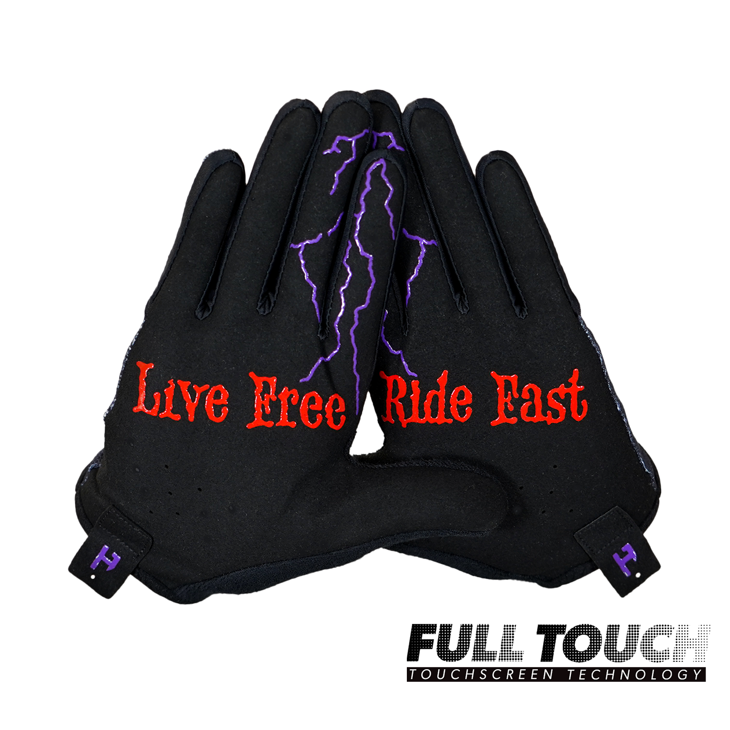 Gloves - Lightning Leopard by Handup Gloves