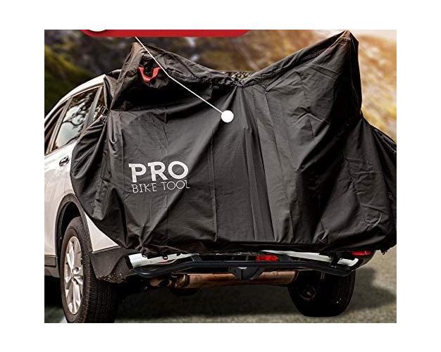 Pro Bike Tool Bicycle Cover For Outdoor Storage Black Travel Xxl For 3 Bikes