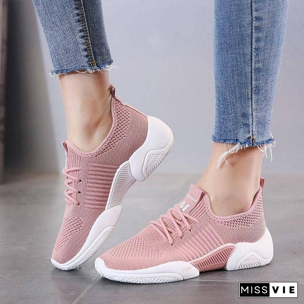 New Women Fashion Casual Shoes Lightweight Platform Ladies Breathable Sneakers Tenis Feminino Zapatos Deportivos Para Mujer