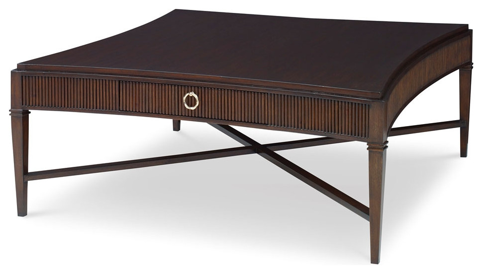 Ambella Home Collection   Reeded Cocktail Table   09170 920 001   Transitional   Coffee Tables   by GreatFurnitureDeal  Houzz