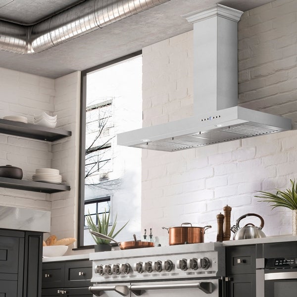 ZLINE KE Stainless Steel Convertible Vent Wall Mount Range Hood