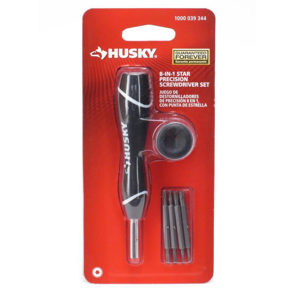 Husky 8-in-1 Precision Torx Screwdriver Set 70381H