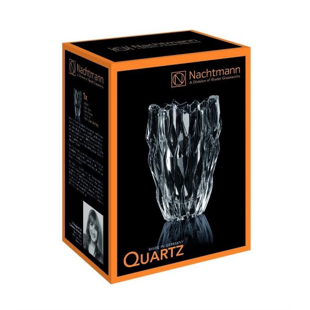 Natchmann Quartz 6 30 Inch Crystal Vase 6 30