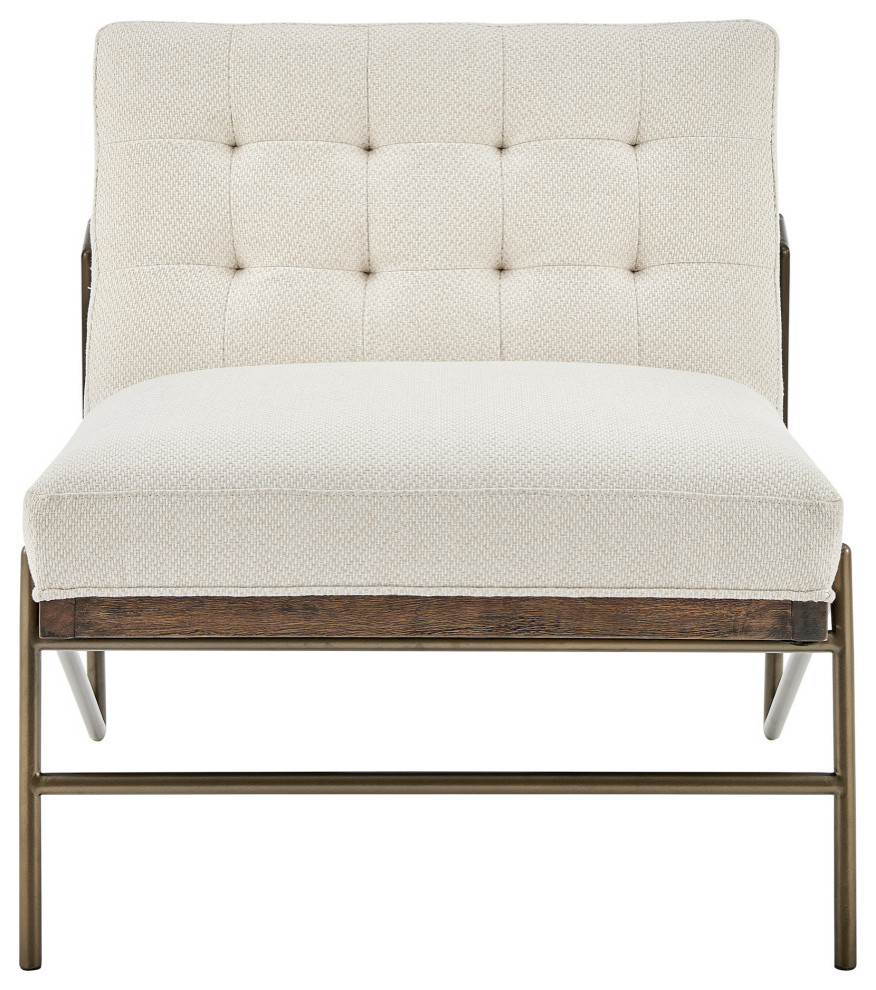 Marlow Fabric Accent Chair   Midcentury   Armchairs And Accent Chairs   by New Pacific Direct Inc.  Houzz