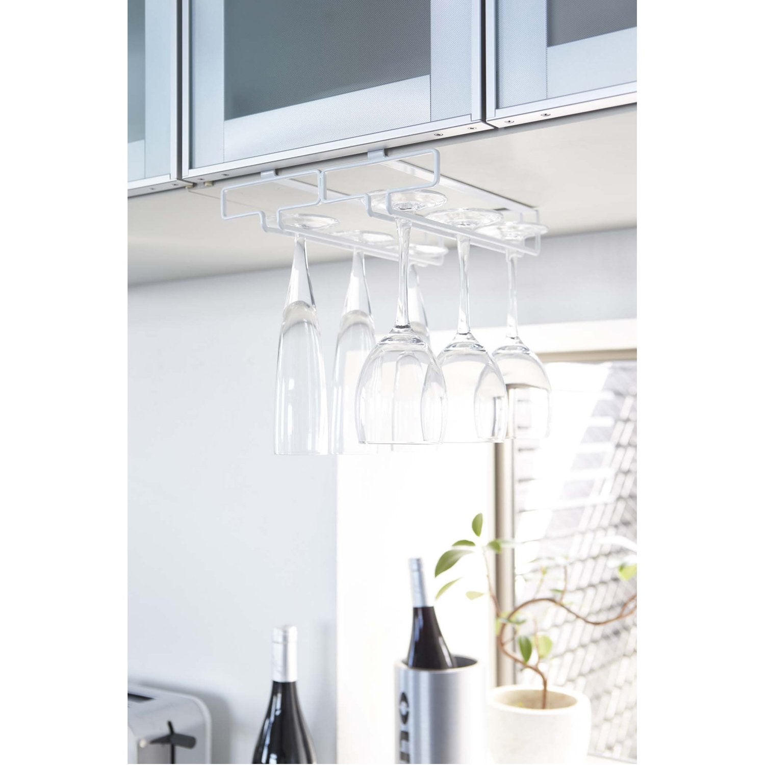 Tower Under Shelf Stemware Rack in Various Colors