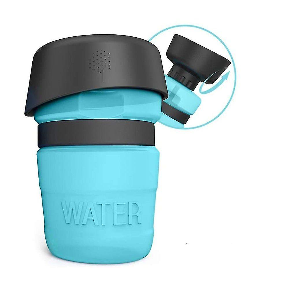 Portable Pet Water Bottle， 20oz Dog Water Bottle， Dog Water Bottle Travel Bpa Free For Camping Walking Hiking