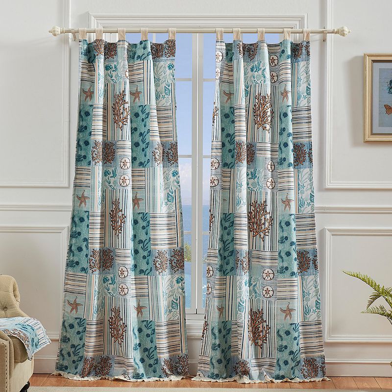 Greenland Home Key West Window Curtain Set